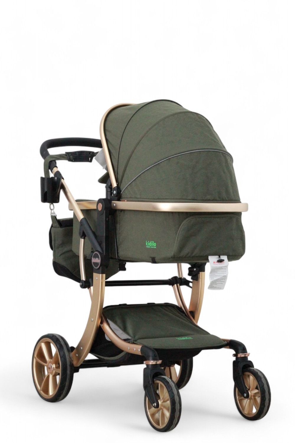 Uşaq Arabası Kidilo G 600 Yaşıl Rəng